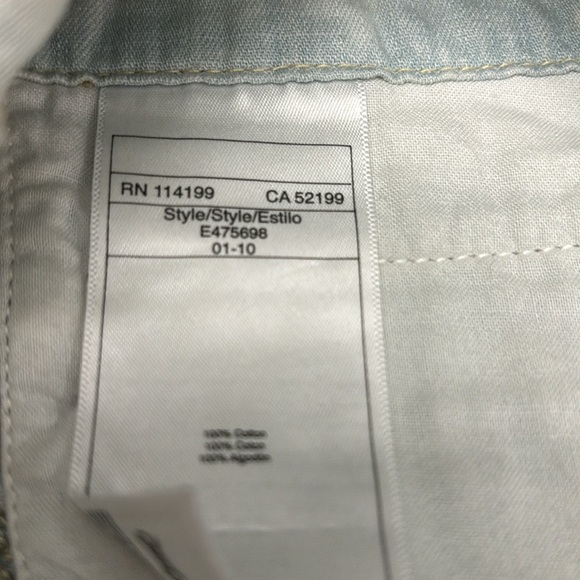 Retro Lightwash Roxy Tiered Mini Skirt BNWOT - Picture 5 of 8